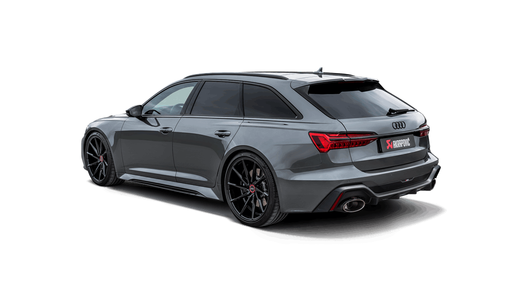 Akrapovic C8 RS6 / RS7 Carbon Rear Diffuser - Matte