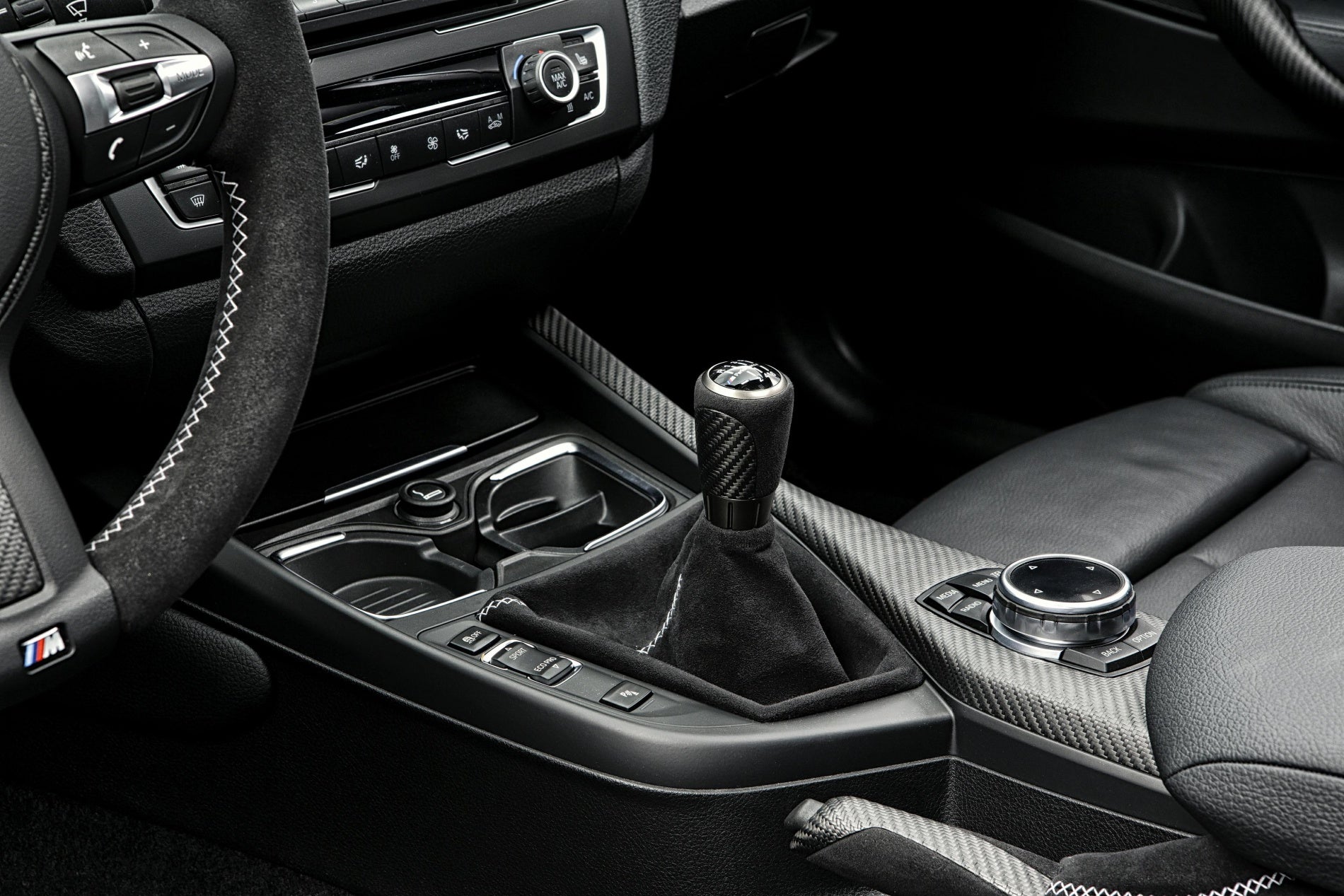 m performance gear knob BMW M Performance F22 2-Series Carbon Shift Knob