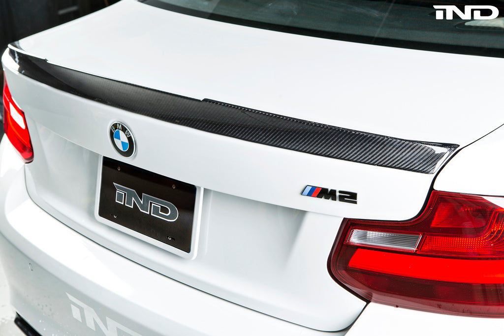 RKP f87 m2 carbon fiber trunk spoiler - iND Distribution