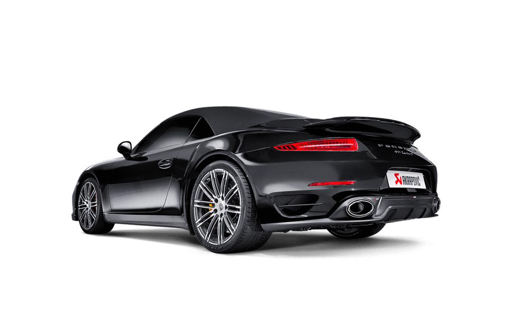 Akrapovic 911 turbo turbo s slip on exhaust system 991 - iND Distribution