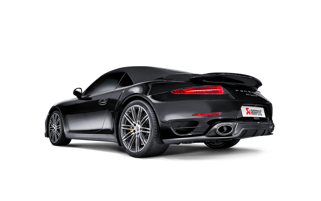 Akrapovic 911 turbo turbo s slip on exhaust system 991 - iND Distribution