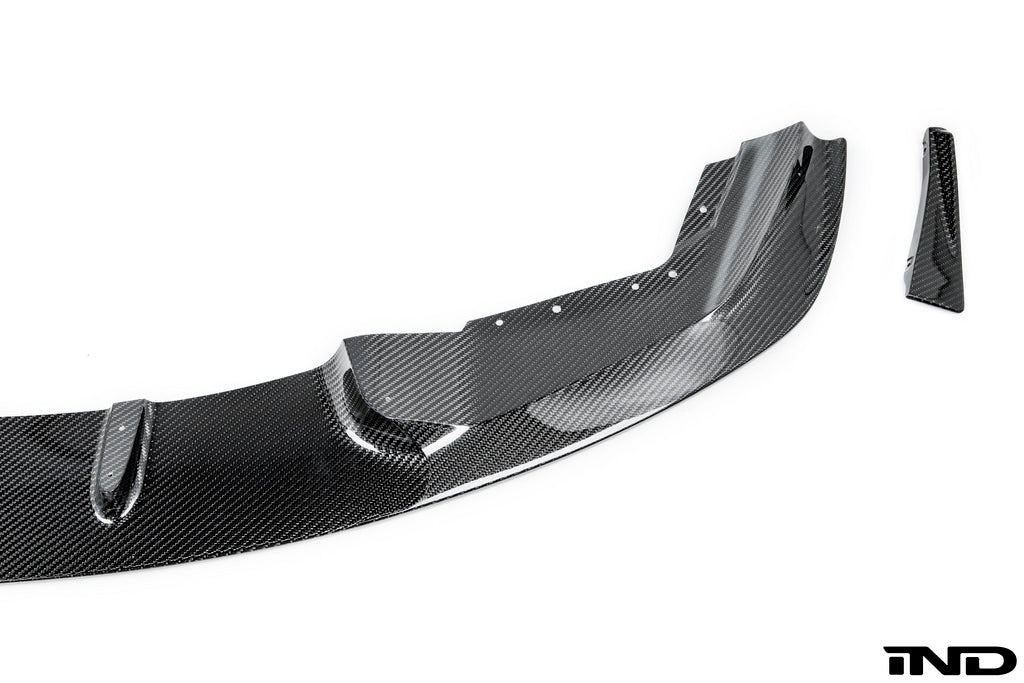 3d design f87 m2 carbon fiber front lip spoiler - iND Distribution