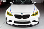 3d design f87 m2 carbon fiber front lip spoiler - iND Distribution