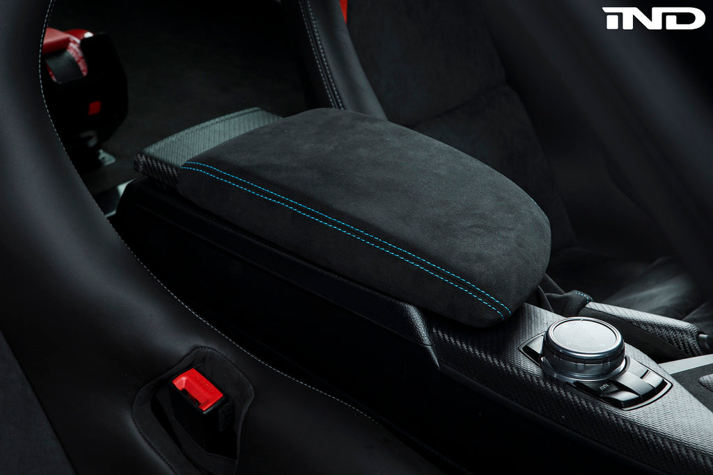 iND f87 m2 alcantara custom stitched armrest - iND Distribution