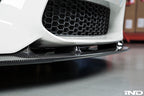 3d design f87 m2 carbon fiber front lip spoiler - iND Distribution