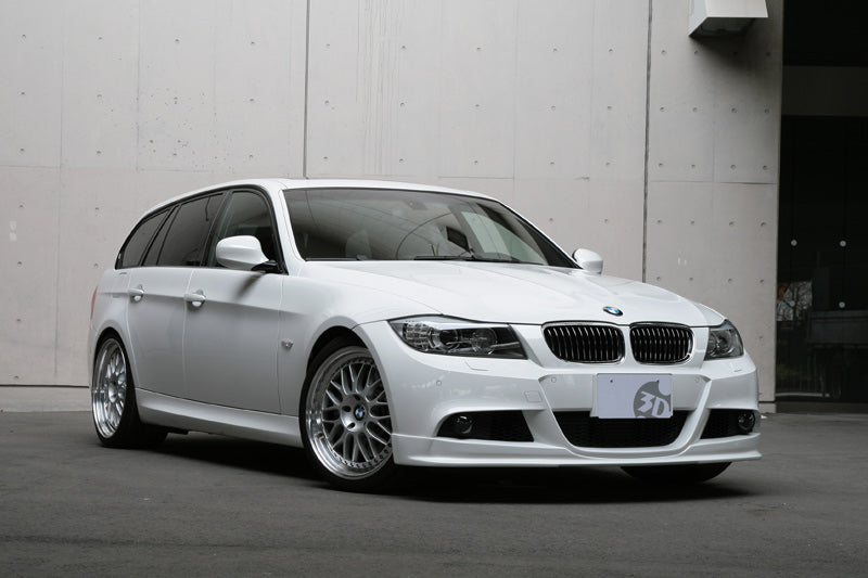 3d design e90 e91 m sport front lip spoiler - iND Distribution