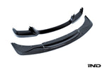 3d design f06 f12 f13 m sport carbon fiber front lip spoiler - iND Distribution