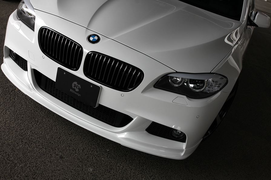 3d design f10 f11 m sport front lip spoiler - iND Distribution