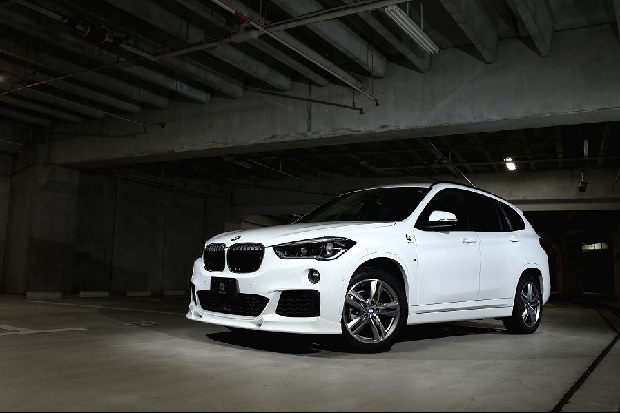 3d design f48 x1 m sport front lip spoiler - iND Distribution