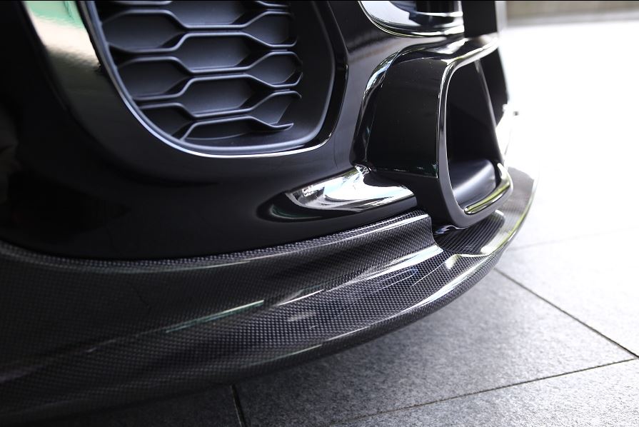 3d design mini f56 jcw carbon fiber front lip spoiler - iND Distribution