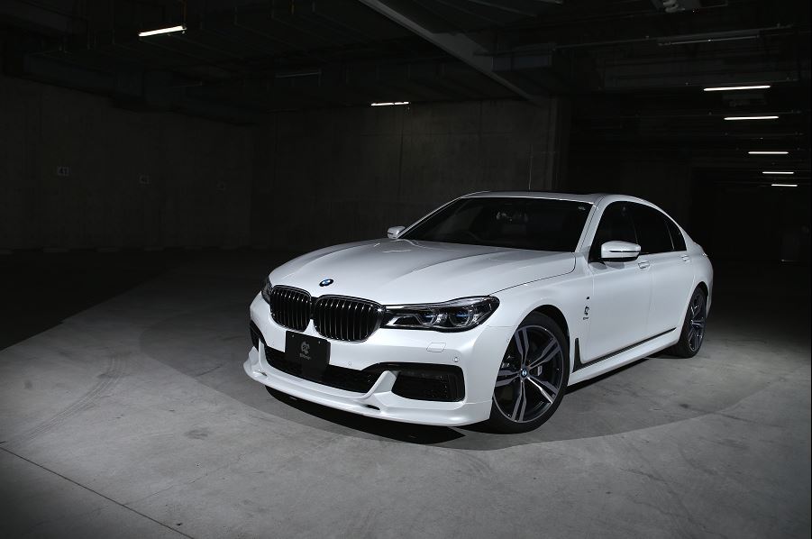 3d design g11 g12 m sport front lip spoiler - iND Distribution