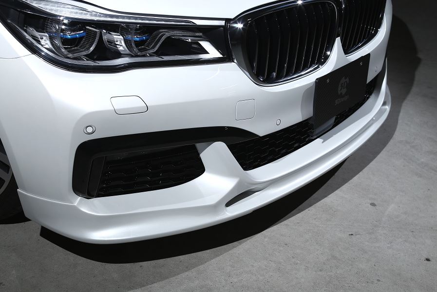 3d design g11 g12 m sport front lip spoiler - iND Distribution