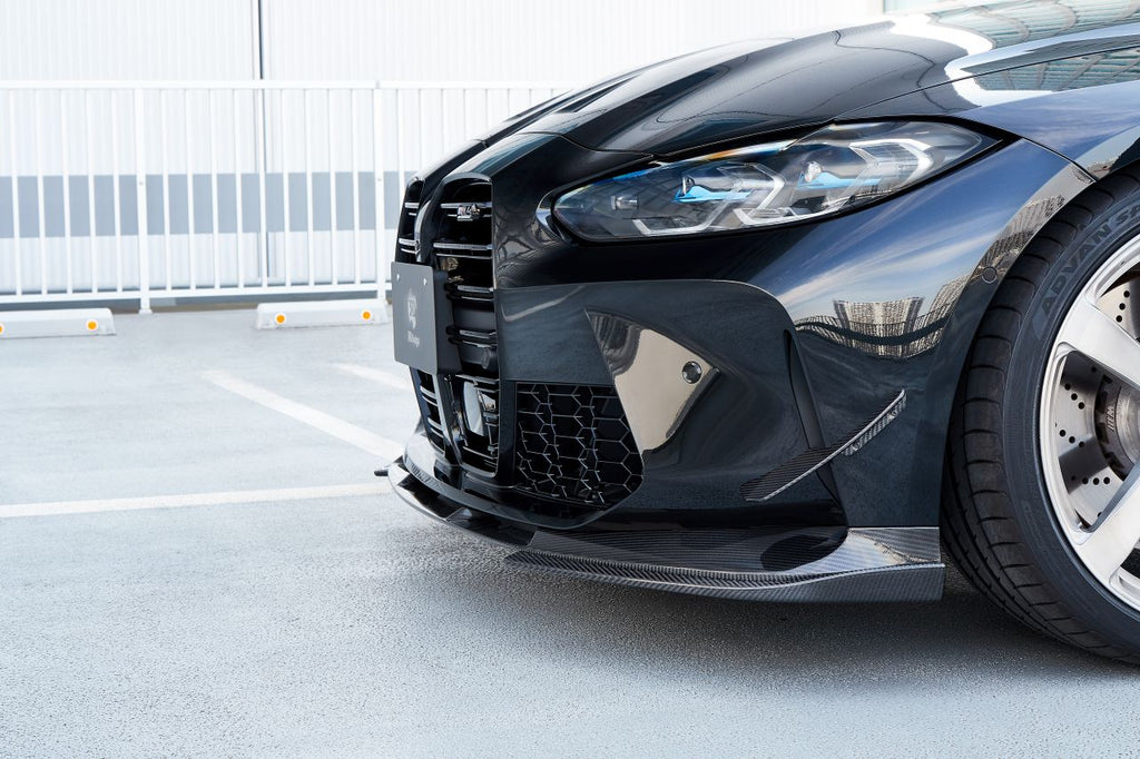 3D Design G8X M3 / M4 Carbon Front Under Splitter Set