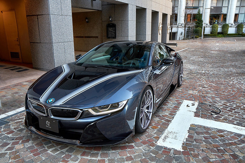 3d design i12 i8 carbon front lip - iND Distribution