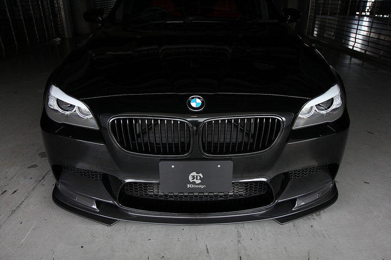 3d design f10 m5 matte carbon fiber under splitters - iND Distribution