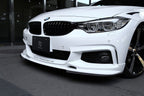 3d design f32 f36 m sport front lip spoiler - iND Distribution