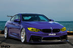 3d design f8x m3 m4 carbon fiber front bumper - iND Distribution