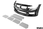 3d design f8x m3 m4 carbon fiber front bumper - iND Distribution