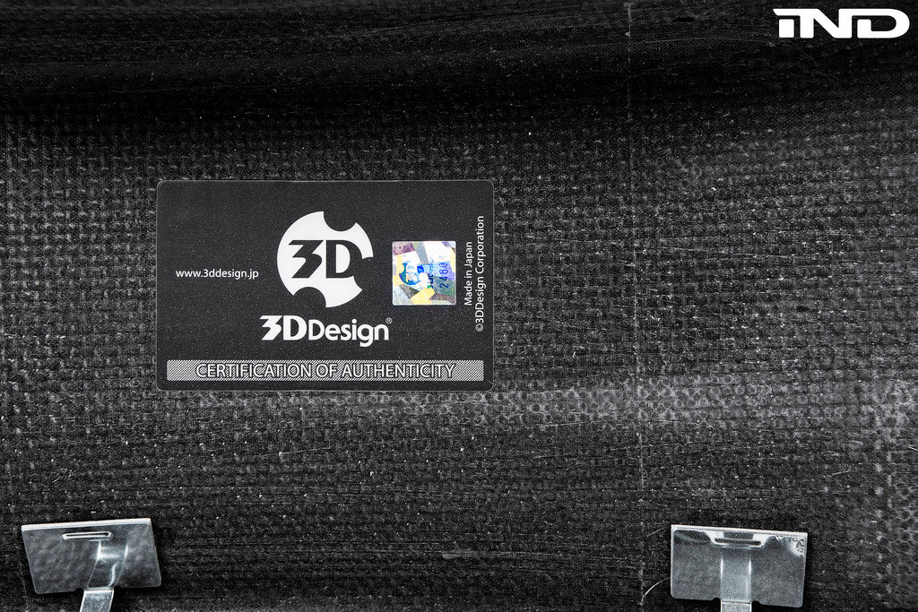 3d design f8x m3 m4 carbon fiber front bumper - iND Distribution