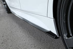 3d design f30 f31 m sport carbon fiber side skirt set - iND Distribution