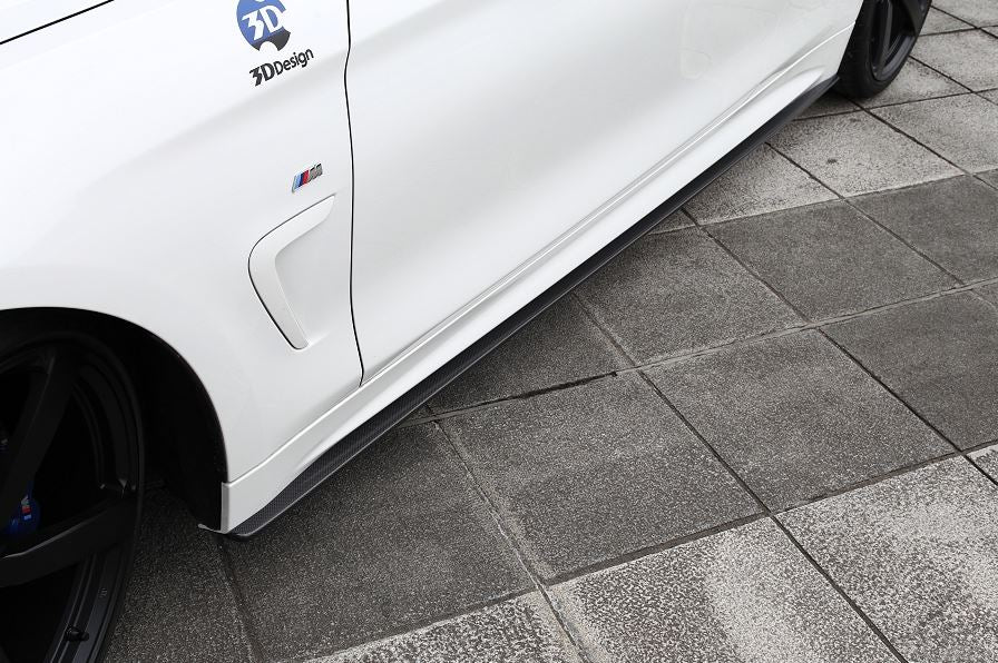 3d design f32 m sport carbon fiber side skirts - iND Distribution
