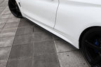 3d design f32 m sport carbon fiber side skirts - iND Distribution
