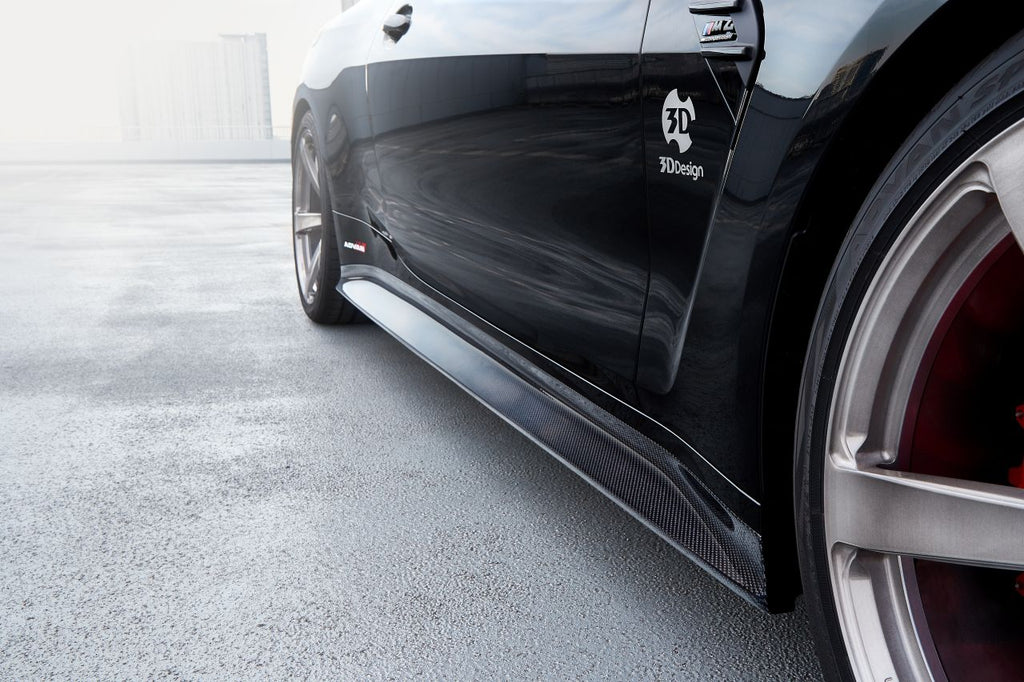 3D Design G82 / G83 M4 Carbon Side Skirt Set