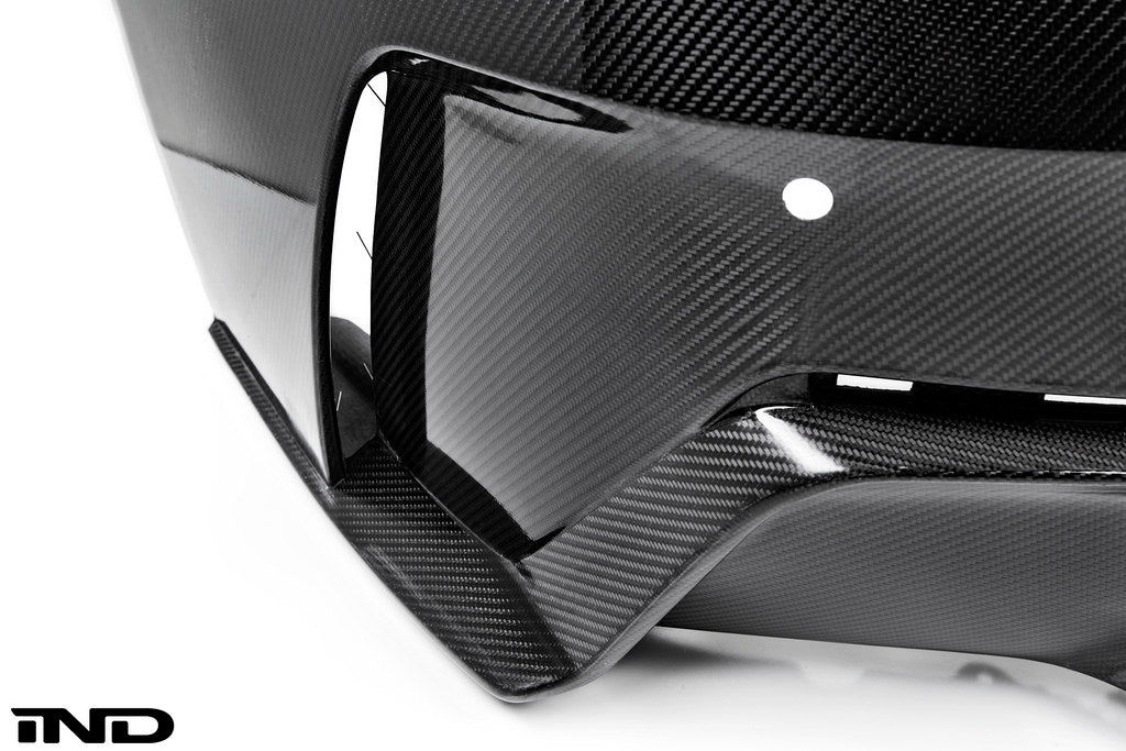 3d design f82 m4 carbon fiber rear bumper - iND Distribution