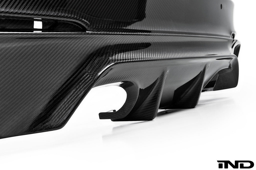 3d design f82 m4 carbon fiber rear bumper - iND Distribution
