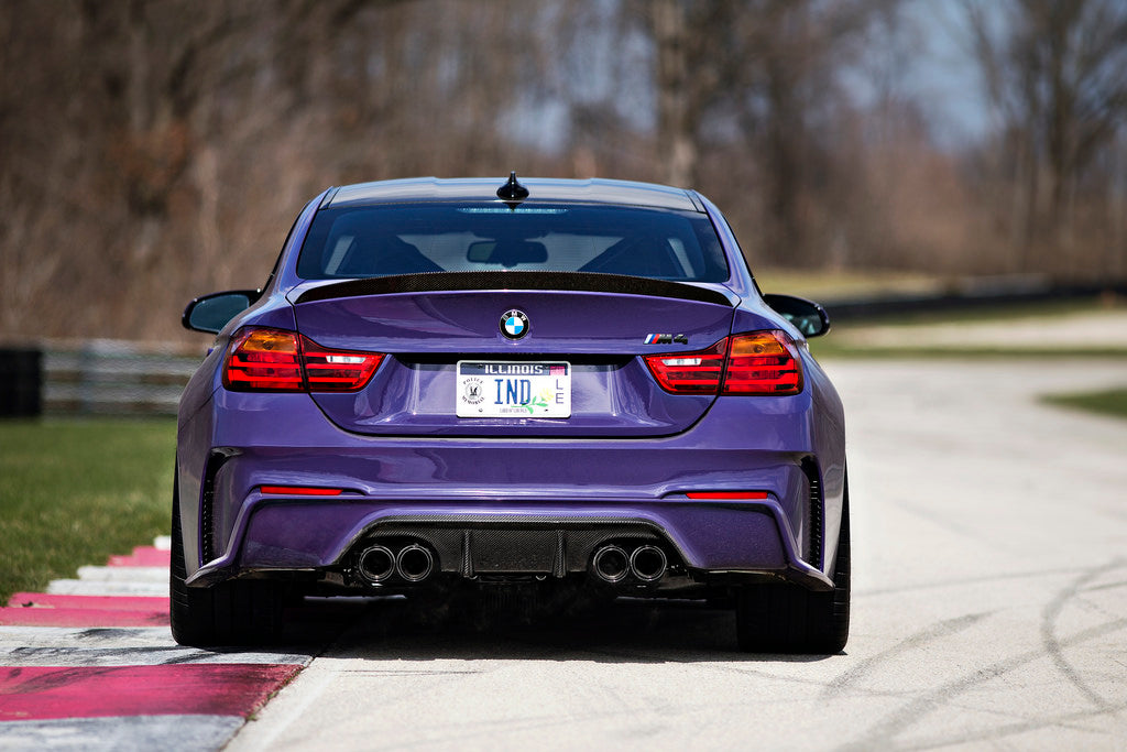3d design f82 m4 carbon fiber rear bumper - iND Distribution