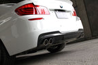 3d design f10 f11 m sport carbon fiber rear diffuser - iND Distribution