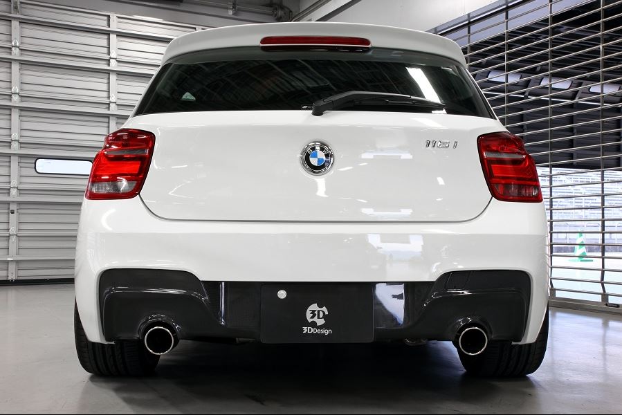 3d design f20 m sport carbon fiber rear diffuser - iND Distribution