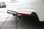 3d design f32 f36 m sport carbon fiber rear diffuser 1 - iND Distribution