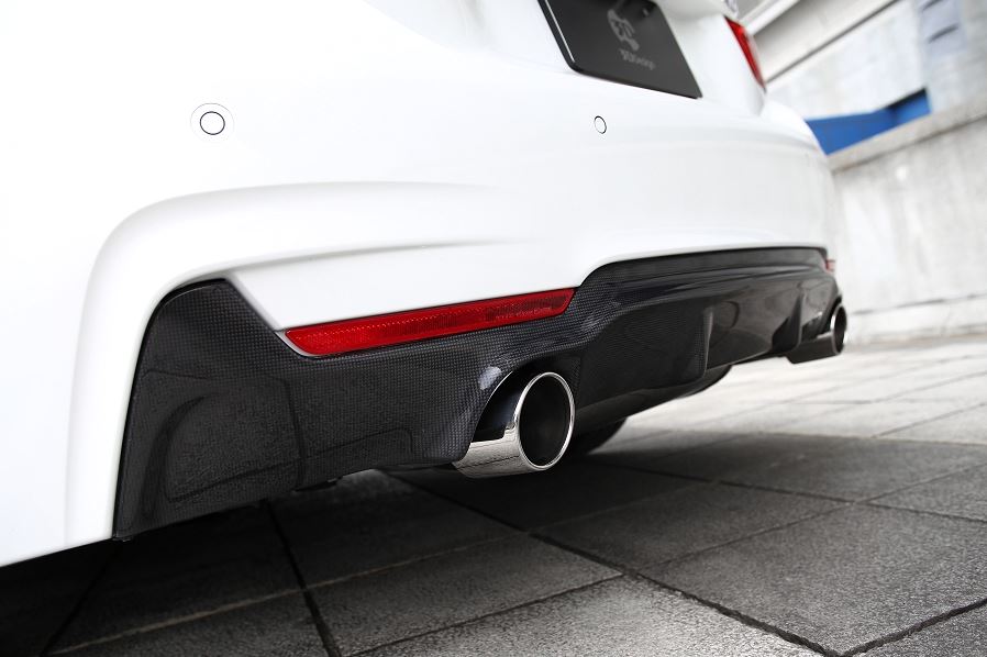 3d design f32 f36 m sport carbon fiber rear diffuser 1 - iND Distribution
