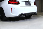 3d design f87 m2 carbon fiber rear diffuser - iND Distribution