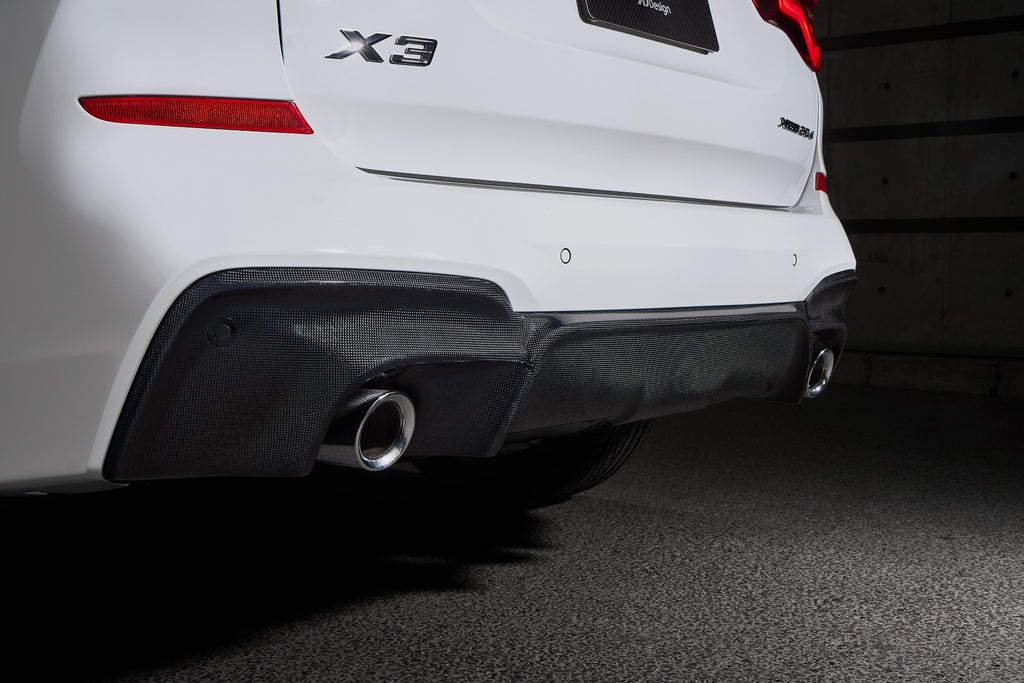3d design g01 x3 carbon rear diffuser - iND Distribution