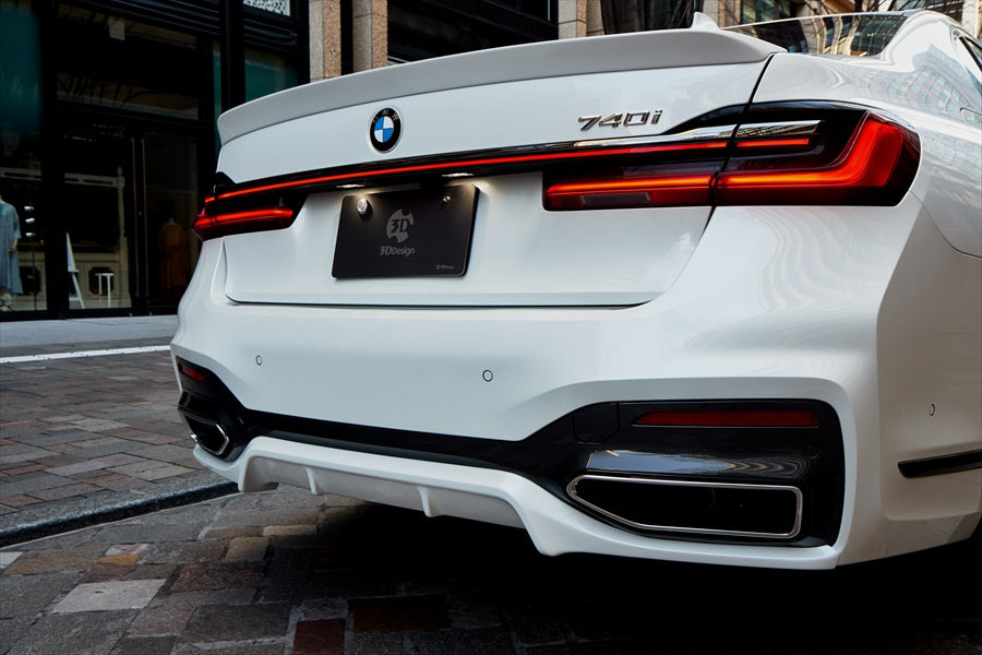 3D Design G11 / G12 7-Series LCI M-Sport Rear Diffuser