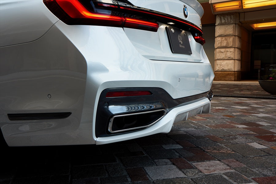 3D Design G11 / G12 7-Series LCI M-Sport Rear Diffuser