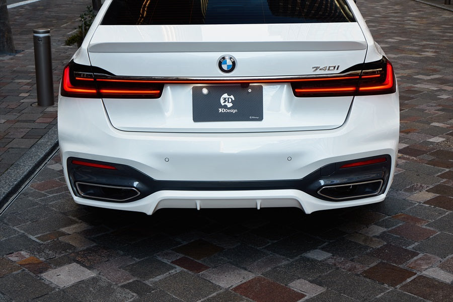 3D Design G11 / G12 7-Series LCI M-Sport Rear Diffuser