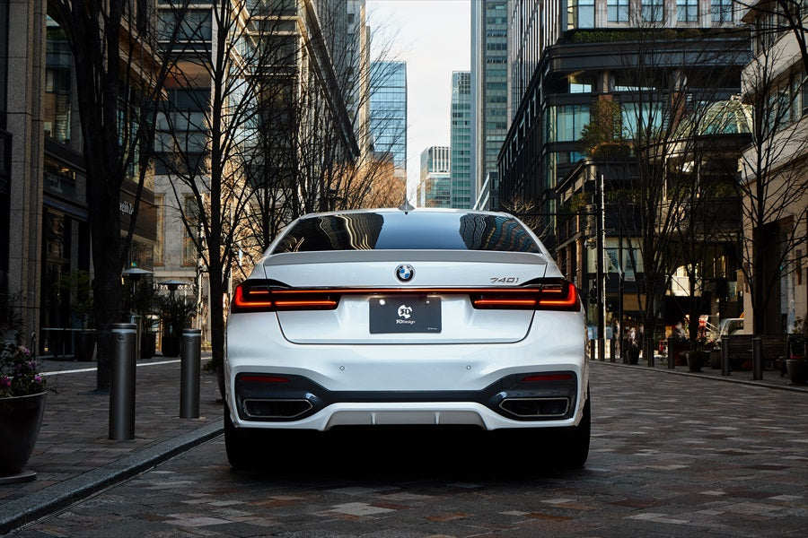 3D Design G11 / G12 7-Series LCI M-Sport Rear Diffuser