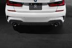 3D Design G20 3-Series M-Sport Carbon Rear Diffuser - 2-Tip