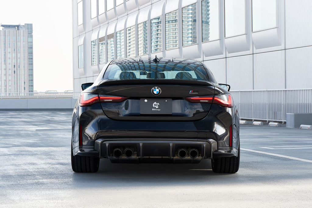 3D Design G8X M3 / M4 Carbon Rear Side Extension Set