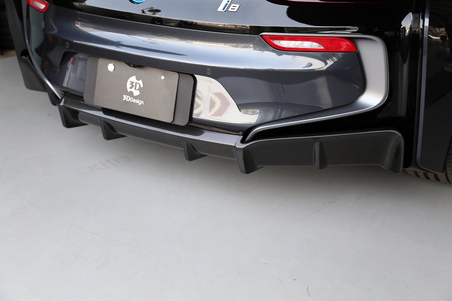 3D Design I12 i8 Carbon Rear Diffuser