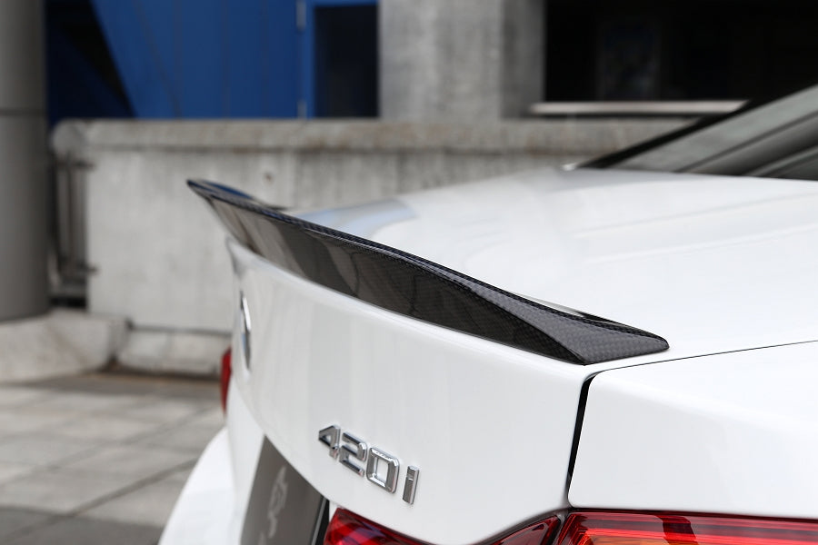 3d design f32 carbon fiber trunk spoiler - iND Distribution