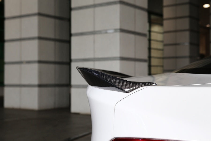 3d design f36 carbon fiber trunk spoiler - iND Distribution