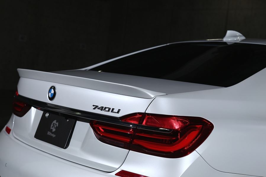 3d design g11 g12 7 series trunk spoiler - iND Distribution