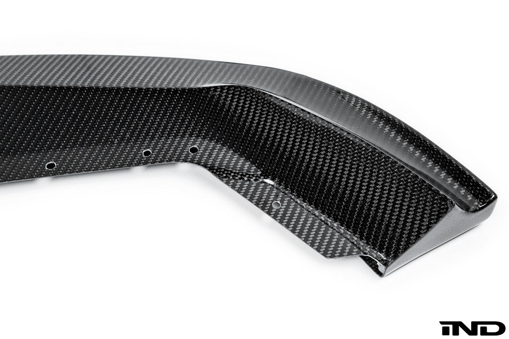 3d design f87 m2 carbon fiber front lip spoiler - iND Distribution
