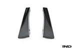 3d design f87 m2 carbon fiber bumper canards - iND Distribution