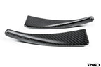 3d design f87 m2 carbon fiber bumper canards - iND Distribution