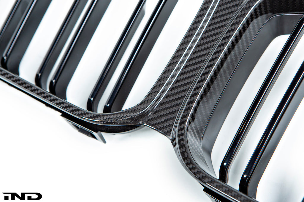 BMW m Performance f87 m2 carbon front kidney grille - iND Distribution